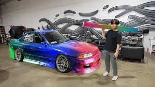 R32 Skyline Wrap Reveal! (DRAGON'S BLOOD)