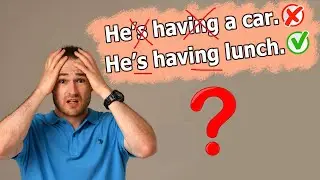 Когда "have", а когда "having"? Фразы-исключения с глаголом "to have"