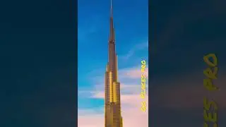 4K HDR Dubai drone flight