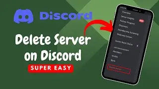 How to Delete Server on Discord - Easy Tutorial