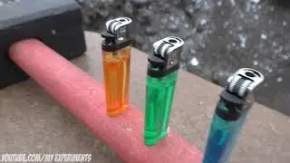 EXPERIMENT  GUN VS TOOTHPASTE