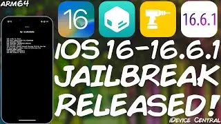 iOS 16.0 - 16.6.1 JAILBREAK RELEASE! Def1nit3lyN0tAJa1lbr3akTool RELEASED For ALL arm64 DEVICES!