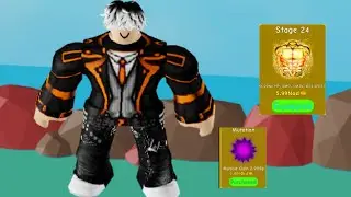 Getting Stage 24 and Mutation Weight!!! (Roblox Lifting Simulator)