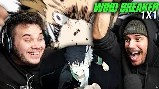 Wind Breaker Episode 1 REACTION | SQUARING UP WITH GANGS?!