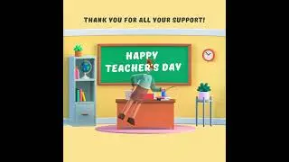 Happy Teacher's Day! 