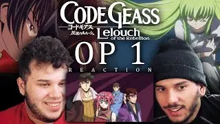 Code Geass Opening 1 REACTION | This Song is CLEAN