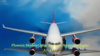 ✈ Phoenix Models, Qatar Airways, A7-AEG, A330-203, 1:400 ✈