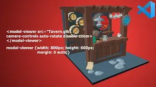 How to add 3D objects to your website using Google's Model Viewer | Web Design