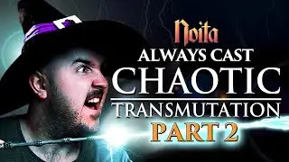 Always Cast Chaotic Transmutation Pt.2 - Noita Gameplay