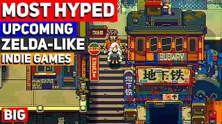 Top 10 BEST Upcoming Action Adventure Indie Games (like Zelda) to get HYPED about!