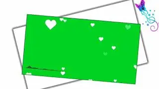 Background green screen effects | heart green screen video | kinemaster template