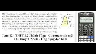 Toán 12: Một hòn đảo nằm trong một hồ nước. Biết rằng đường cong tạo nên hònđảo được mô hình hóa vào