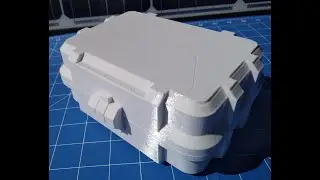 Self Latching Rugged Box - Single Latch - 3D Print