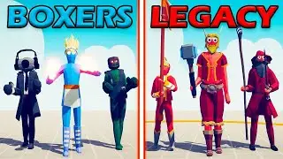 MASTER BOXERS vs LEGACY FACTION - Totally Accurate Battle Simulator | TABS