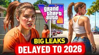 GTA 6 Delayed To 2026? 😱, Story & Missions Leaked, Dev Roasts GTA 6 Fan, No 60 FPS On PS5 Pro & More