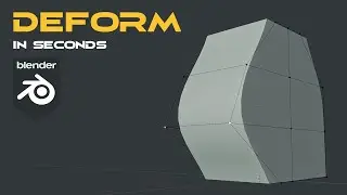 The PROPER way to deform objects in Blender!