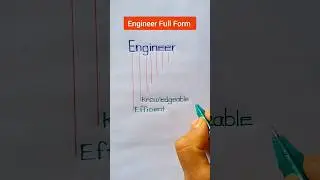 Engineer Full Form || Engineer || Full Form Of Engineer 