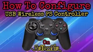 How to Setup & Configure A Wireless USB PlayStation Gamepad Controller On RetroPie - Raspbeirry Pi