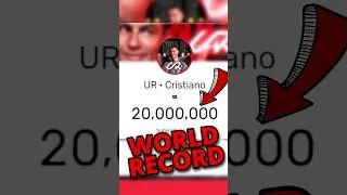 Cristiano Ronaldo Broke YouTube With His Official Channel | Sub for More | 