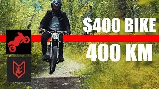 Приключение в 400 км на мотоцикле за $400 | Голос Бездока 