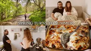 Spring turns to Summer ☀️🌿in the English Countryside | Seasonal self care and summer meal idea vlog