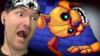 ОН НАЙДЕТ ТЕБЯ... ДАЖЕ ПОД СТОЛОМ ► FNAF Into The Pit #2 Прохождение