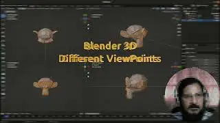 Blender 3D - Different View Points For Objects and Quad View