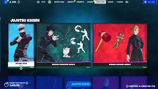 NEW JUJUTSU KAISEN BATTLE PASS! Fortnite Item Shop [August 8th, 2023] (Fortnite Battle Royale)
