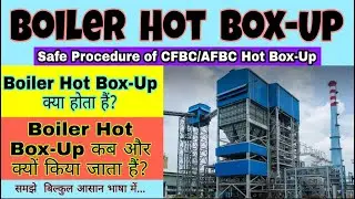 Boiler Hot Box-Up || Safe Procedure of CFBC/ AFBC Boiler Hot Box Up