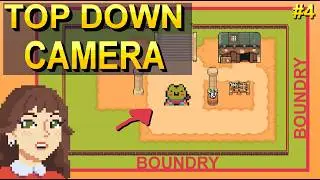 Player Tracking and Camera Bounds - Top Down Unity 2D #4