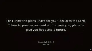 Sleep with Scripture (10 hours) | Jeremiah 