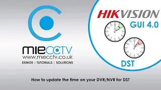 How to adjust the time for DST on your Hikvision DVR/NVR (GUI 4)