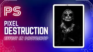 Pixel Dispersion Effect in Photoshop | Photo Editing Tutorial | Photoshop