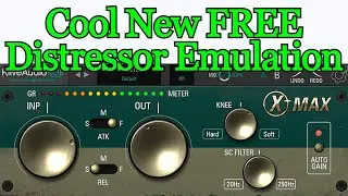 Cool New FREE Compressor VST Plugin (Distressor Emulation) - XTMax by Kiive Audio - Review & Demo