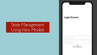 State Management Using View Model in SwiftUI