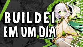 Eu buildei a Nahida PERFEITA em UM DIA!!