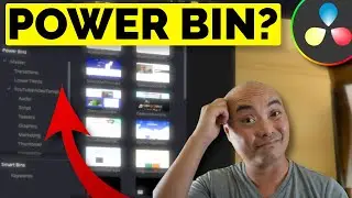 How To Show Power Bins In Davinci Resolve 18.1 Or Higher (Davinci Resolve Tutorial)