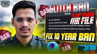 PUBG Mobile Glitch Ban FIXED | Reason Why You Got Ban | 10 Year Ban from MK File | Gameloop Emulator