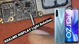 Realme Narzo-20A Display light problem solution