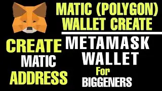 How To Create Polygon(Matic) Wallet address in Metamask & Trust Wallet | Polygon wallet address