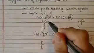 *Factor Higher Order Polynomial: Part 2 - Rational (p/q) Theorem