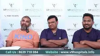 Hip Joint Replacement Surgery | Patient Testimonial | V9 Hospitals
