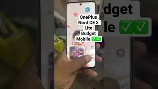 OnePlus Nord CE 3 Lite 5G Midrange Smartphone ✅ #oneplusnordce3lite5g