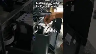 EcoTank Epson L3250 Printout Problem fix. #shorts #shortsfeed #shortsvideo #printer #inktankprinter