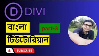 divi theme customization bangla | divi tutorial bangla - part 3