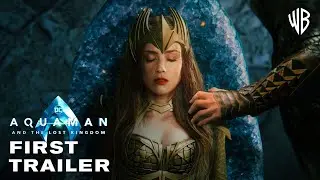 AQUAMAN 2: The Lost Kingdom – First Trailer (2023) Jason Momoa Movie | Warner Bros (HD) (New)