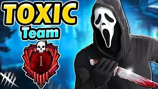 Ghostface Vs TOXIC BULLY TEAM! - Dead by Daylight