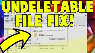 How To Delete Undeletable Files and Folders on Windows 10 (File Not Found Error) [2021]