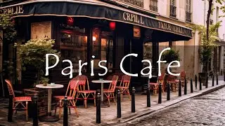 Paris Cafe Ambience with French Music for a Good Mood ☕️  For Relax | Instrumental Jazz