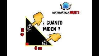 Cómo calcular los  ÁNGULOS agudos en un TRIÁNGULO RECTÁNGULO  Sin complicaciones